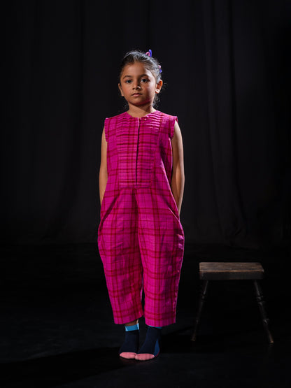 Jumpsuit - Pink Checks
