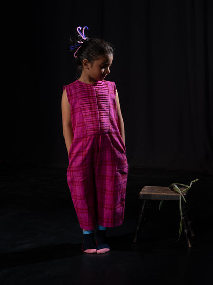 Jumpsuit - Pink Checks