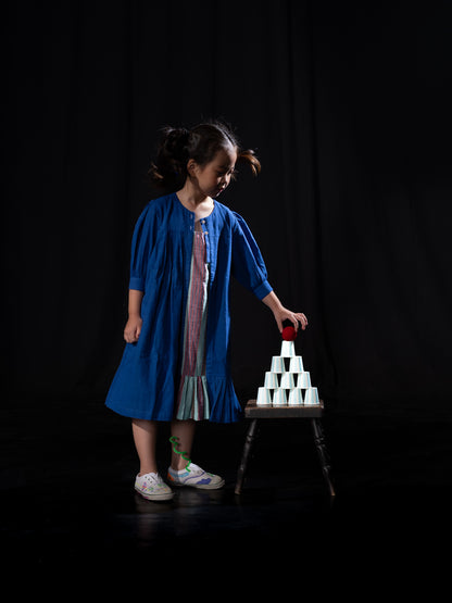 Overlay Jacket/Dress - Blue