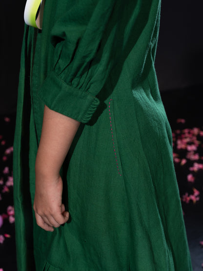 Overlay Jacket/Dress - Green