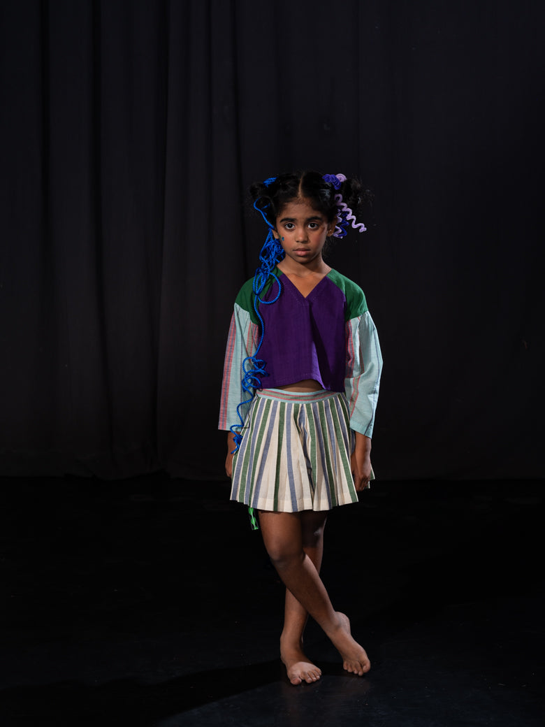 Raglan Top - Purple