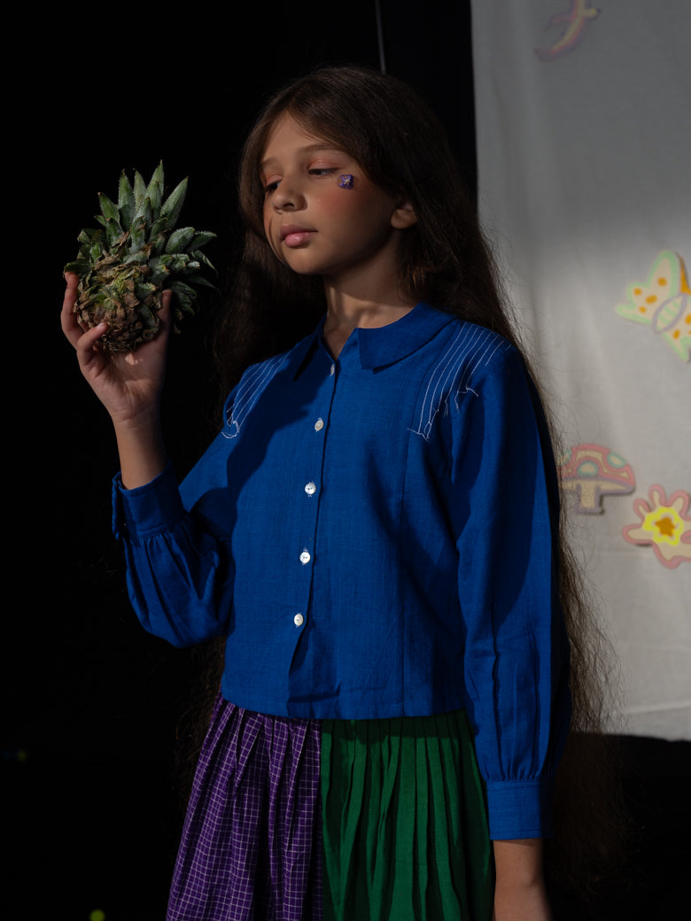 Collared Shirt - Blue