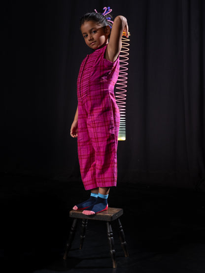 Jumpsuit - Pink Checks